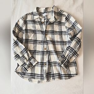 Zara boys flannel shirt
